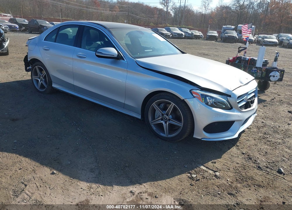 2018 MERCEDES-BENZ C 300 4MATIC VIN: 55SWF4KB9JU270411