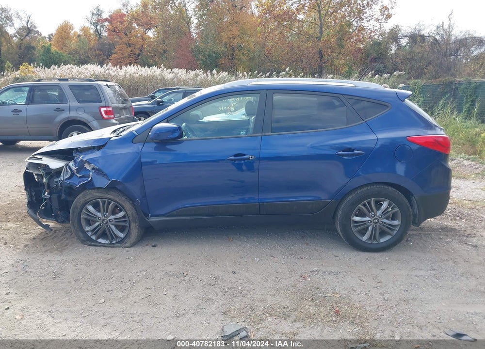 2014 HYUNDAI TUCSON SE VIN: KM8JUCAG6EU815479