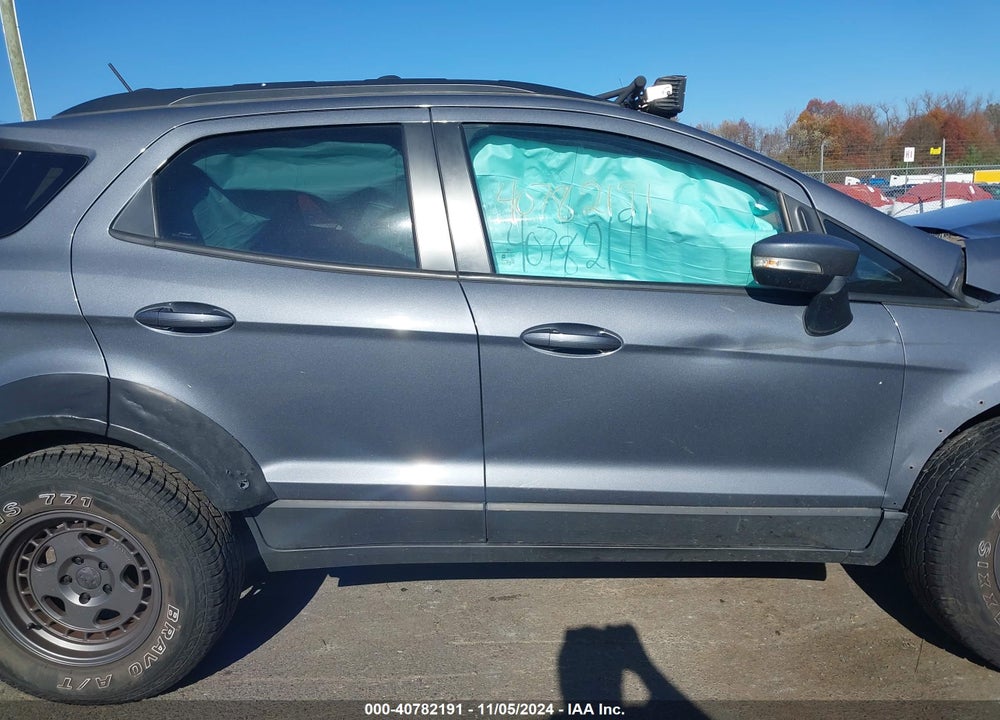 2018 FORD ECOSPORT SES VIN: MAJ6P1CLXJC197427