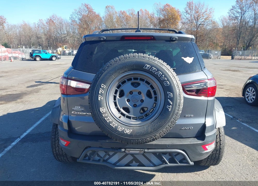 2018 FORD ECOSPORT SES VIN: MAJ6P1CLXJC197427