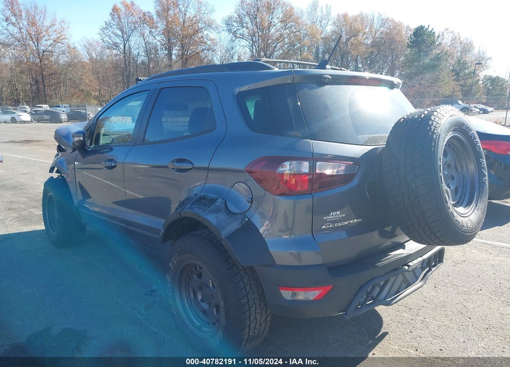 2018 FORD ECOSPORT SES VIN: MAJ6P1CLXJC197427