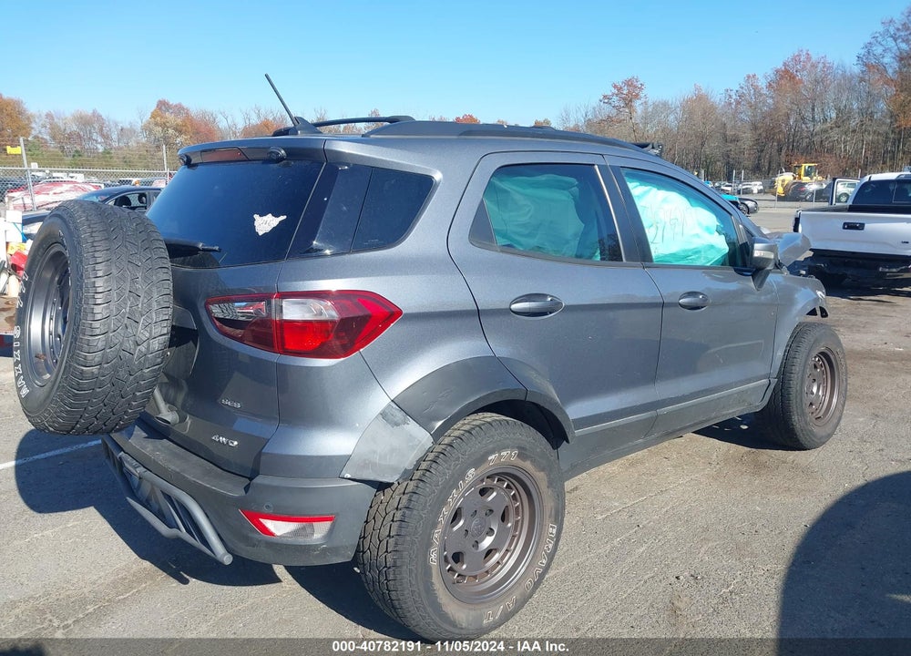 2018 FORD ECOSPORT SES VIN: MAJ6P1CLXJC197427
