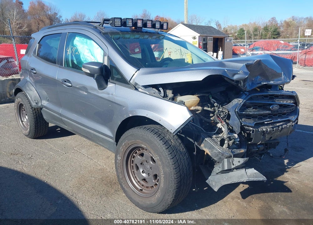 2018 FORD ECOSPORT SES VIN: MAJ6P1CLXJC197427