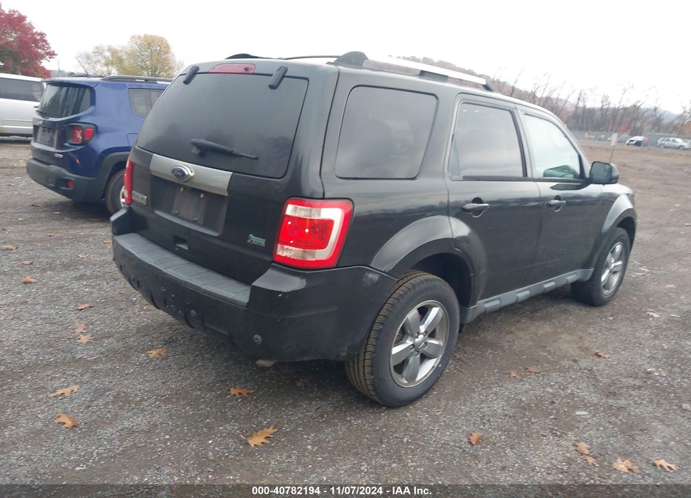 2011 FORD ESCAPE LIMITED VIN: 1FMCU0EG4BKA44514