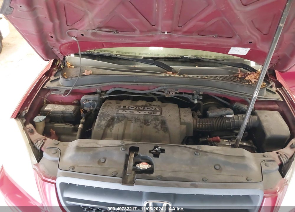 2005 HONDA PILOT EX-L VIN: 5FNYF18525B007550