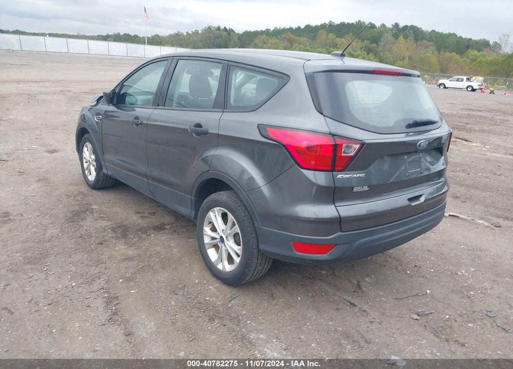 2019 FORD ESCAPE S VIN: 1FMCU0F75KUB94764