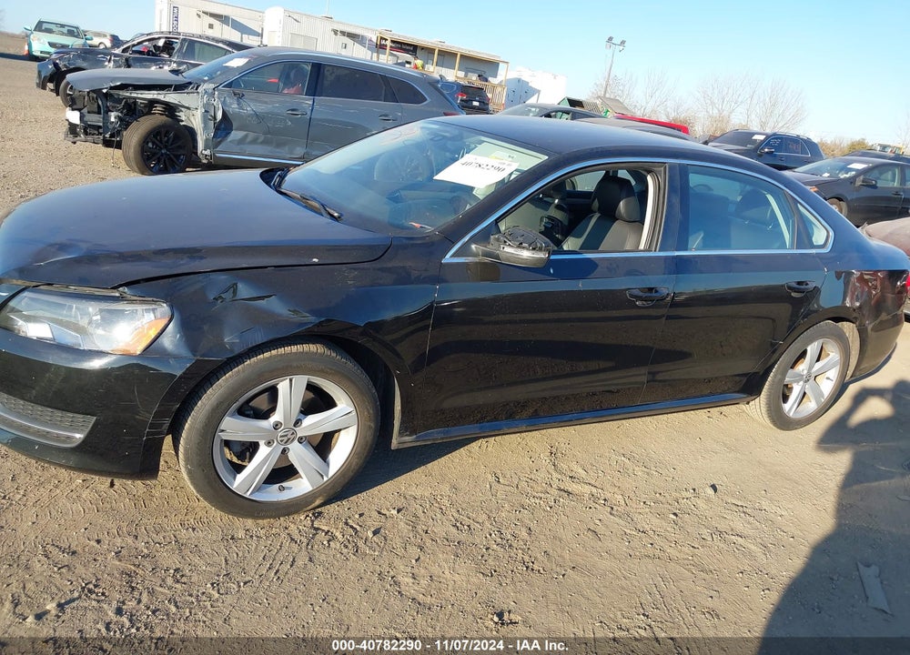 2014 VOLKSWAGEN PASSAT 1.8T SE VIN: 1VWBT7A34EC065552
