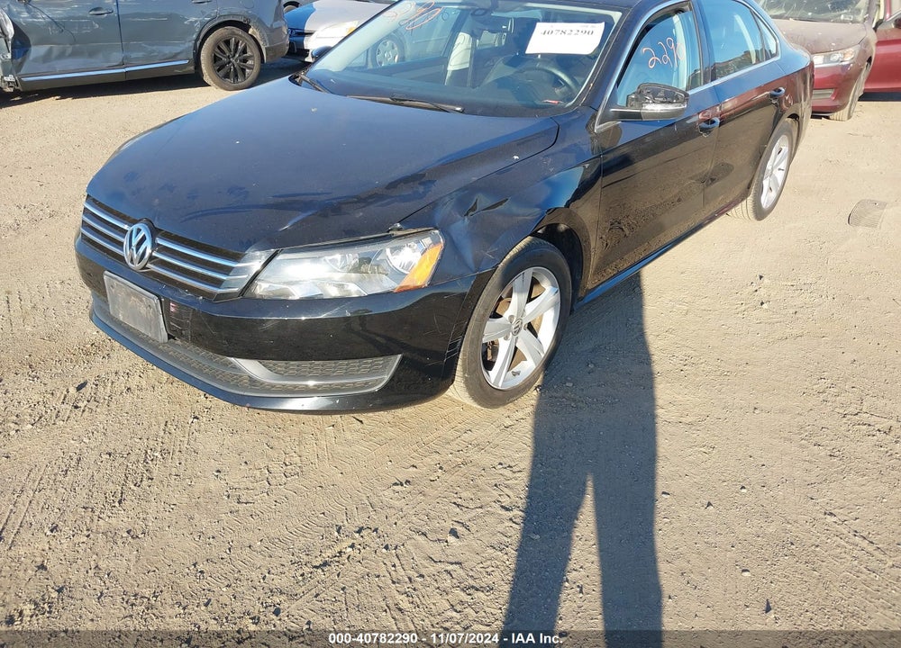 2014 VOLKSWAGEN PASSAT 1.8T SE VIN: 1VWBT7A34EC065552