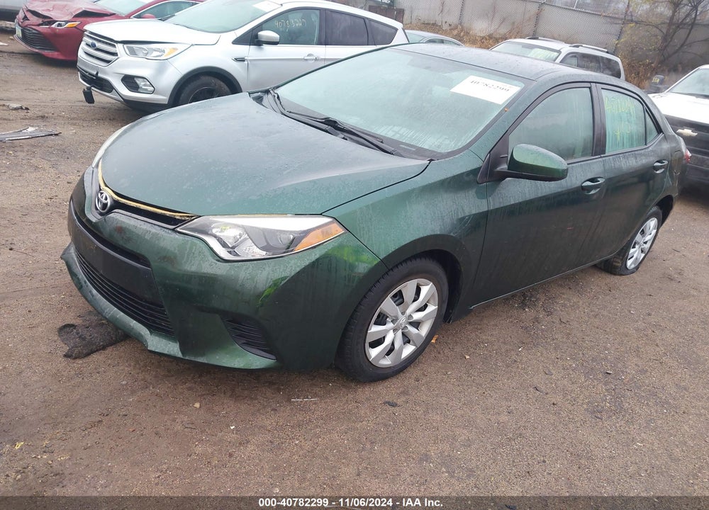 2014 TOYOTA COROLLA LE VIN: 5YFBURHE1EP084294