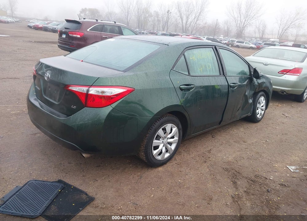 2014 TOYOTA COROLLA LE VIN: 5YFBURHE1EP084294
