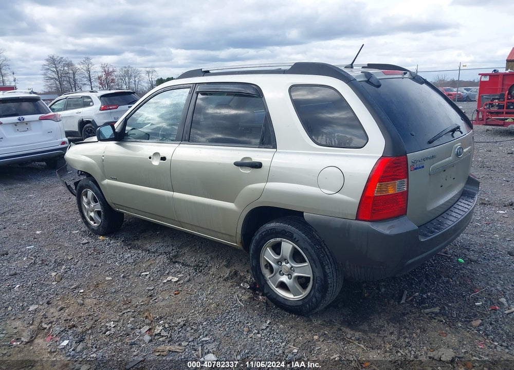 2008 KIA SPORTAGE LX VIN: KNDJE724087471289