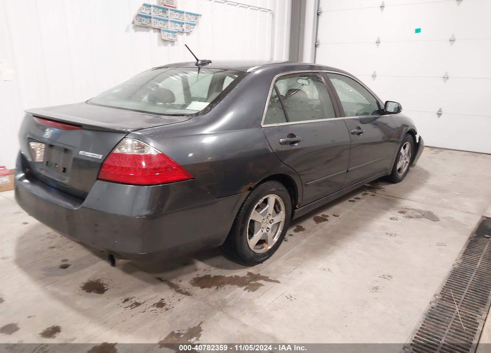 2006 HONDA ACCORD HYBRID VIN: JHMCN36416C002243