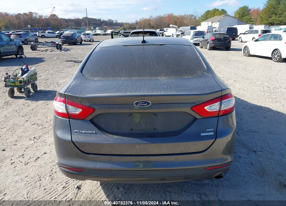 2015 FORD FUSION SE VIN: 3FA6P0HD1FR148881