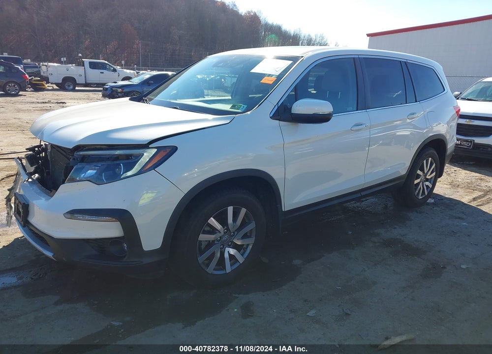 2019 HONDA PILOT EX-L VIN: 5FNYF6H52KB074061