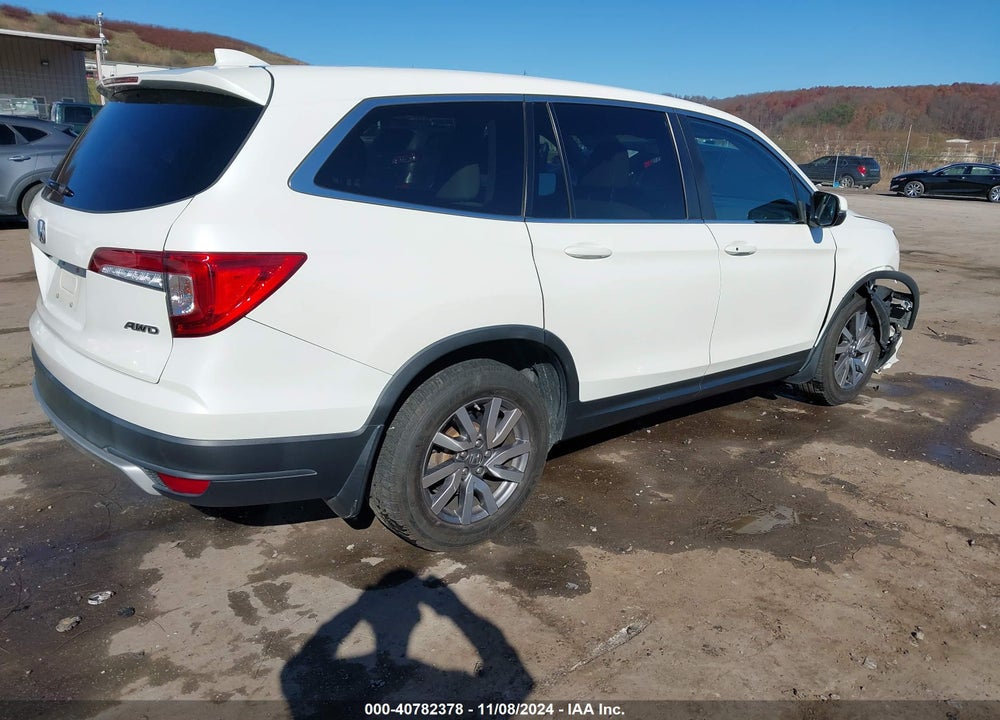 2019 HONDA PILOT EX-L VIN: 5FNYF6H52KB074061