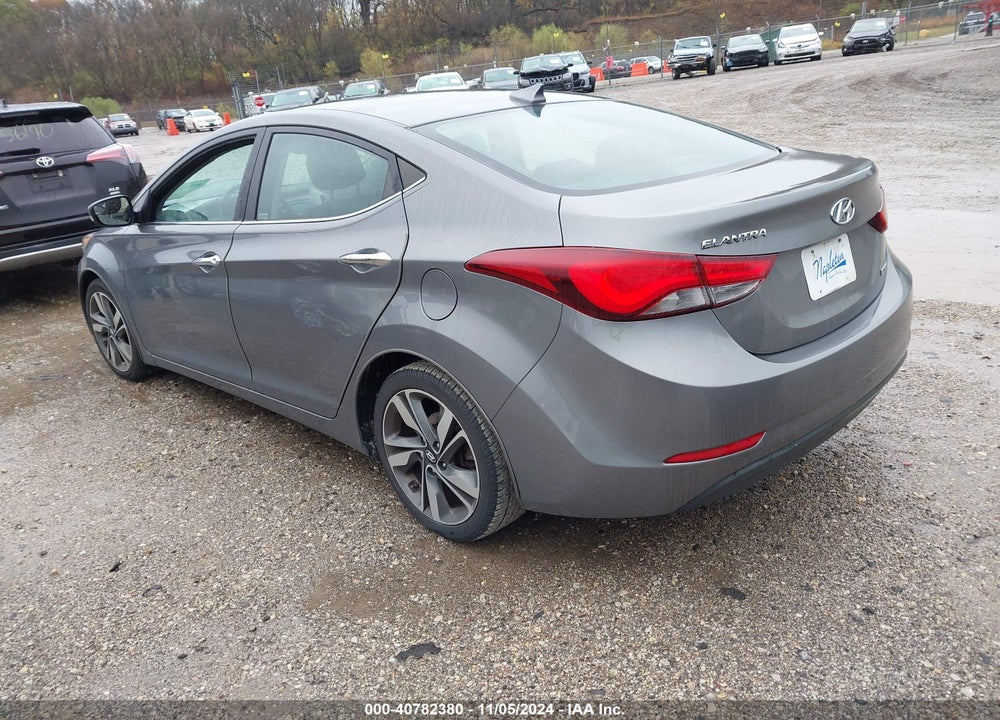 2014 HYUNDAI ELANTRA LIMITED VIN: 5NPDH4AE1EH457230