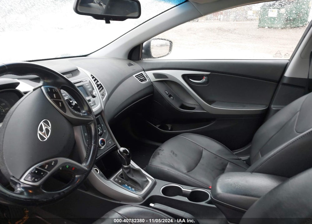 2014 HYUNDAI ELANTRA LIMITED VIN: 5NPDH4AE1EH457230