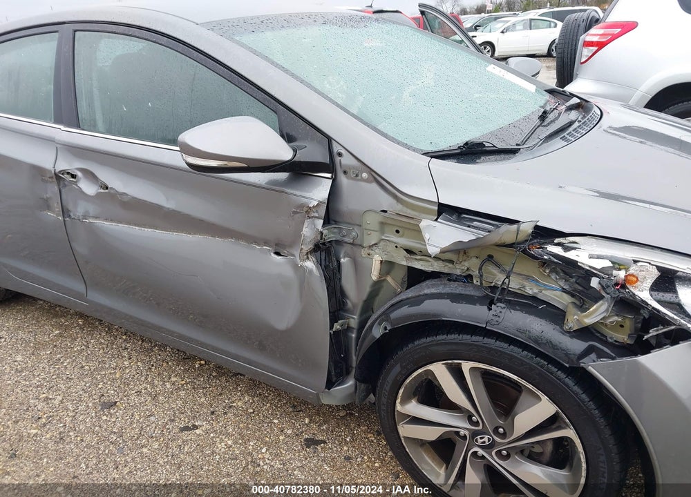 2014 HYUNDAI ELANTRA LIMITED VIN: 5NPDH4AE1EH457230
