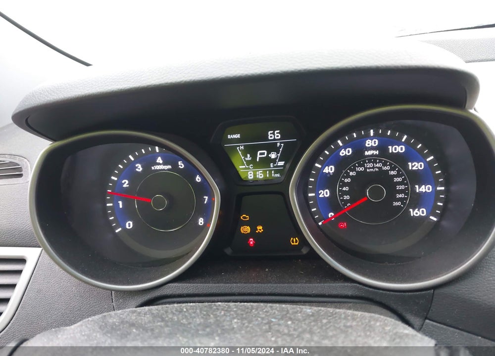 2014 HYUNDAI ELANTRA LIMITED VIN: 5NPDH4AE1EH457230
