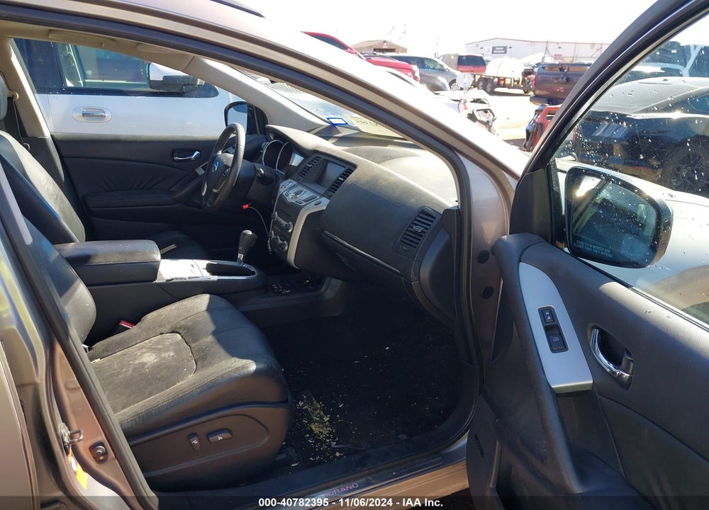 2009 NISSAN MURANO SL VIN: JN8AZ18U59W105865