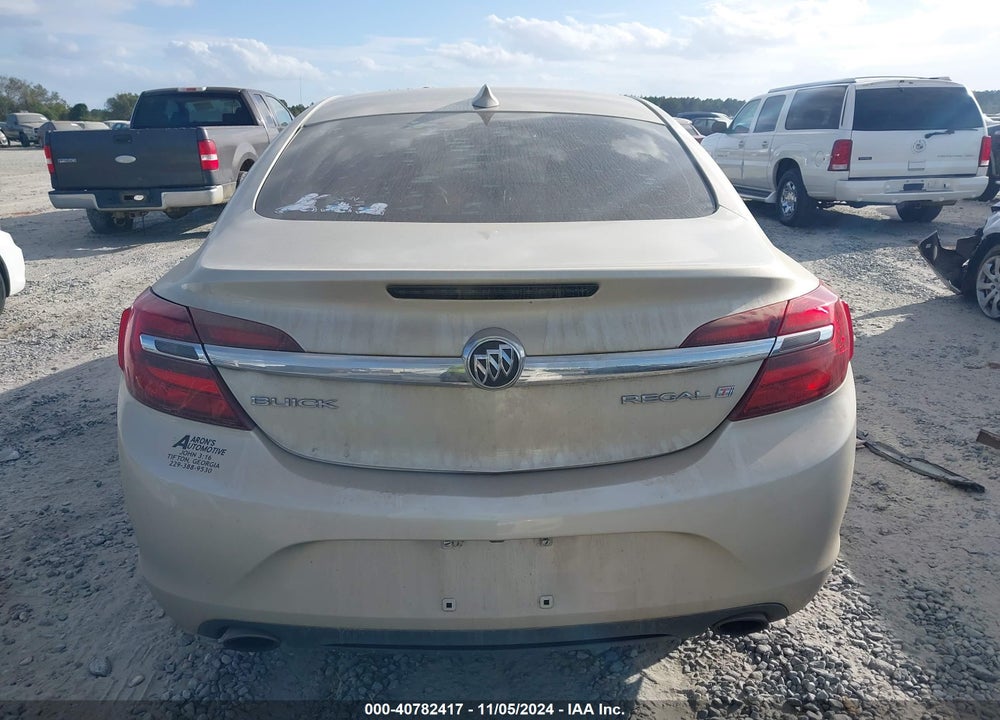 2016 BUICK REGAL TURBO VIN: 2G4GK5EX8G9194137