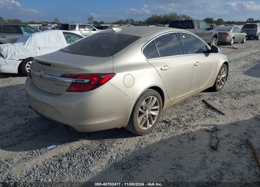 2016 BUICK REGAL TURBO VIN: 2G4GK5EX8G9194137