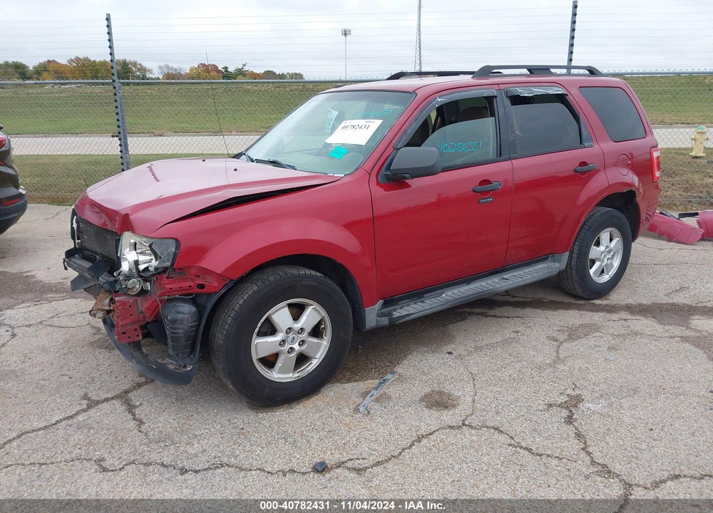 2010 FORD ESCAPE XLT VIN: 1FMCU0D77AKA78057