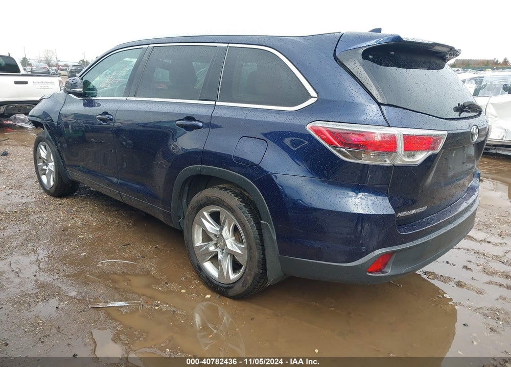 2014 TOYOTA HIGHLANDER LIMITED PLATINUM V6/LIMITED V6 VIN: 5TDDKRFH7ES028833