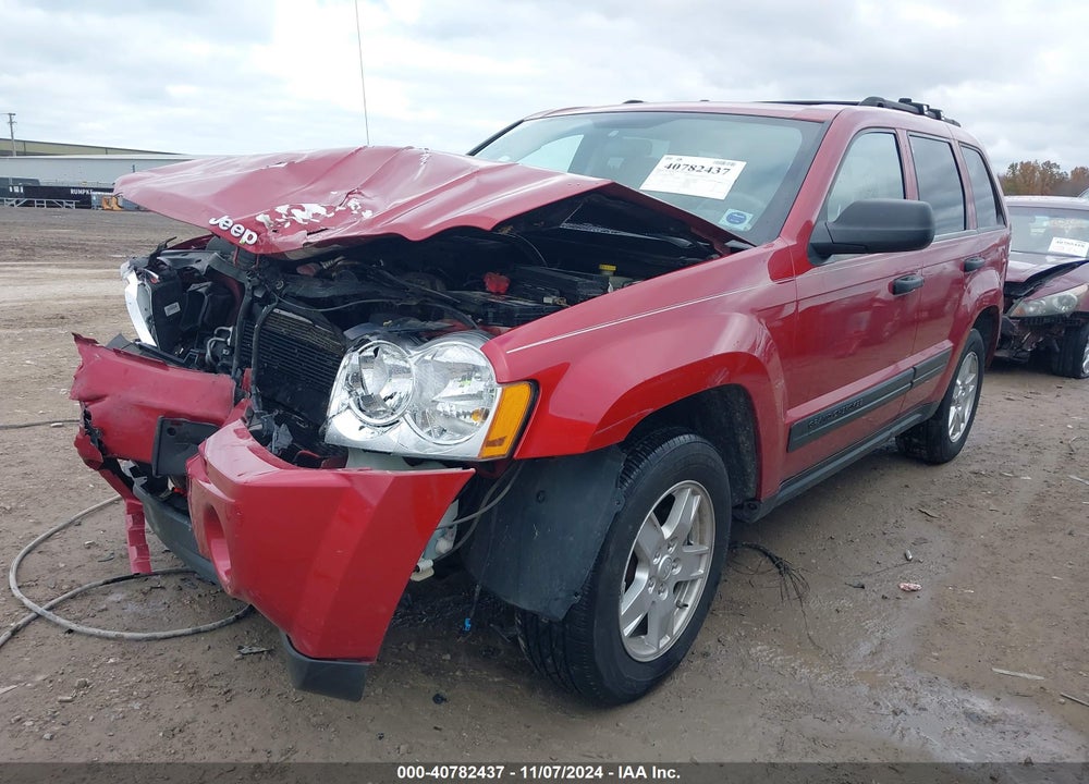 2005 JEEP GRAND CHEROKEE LAREDO VIN: 1J4GR48K05C698319