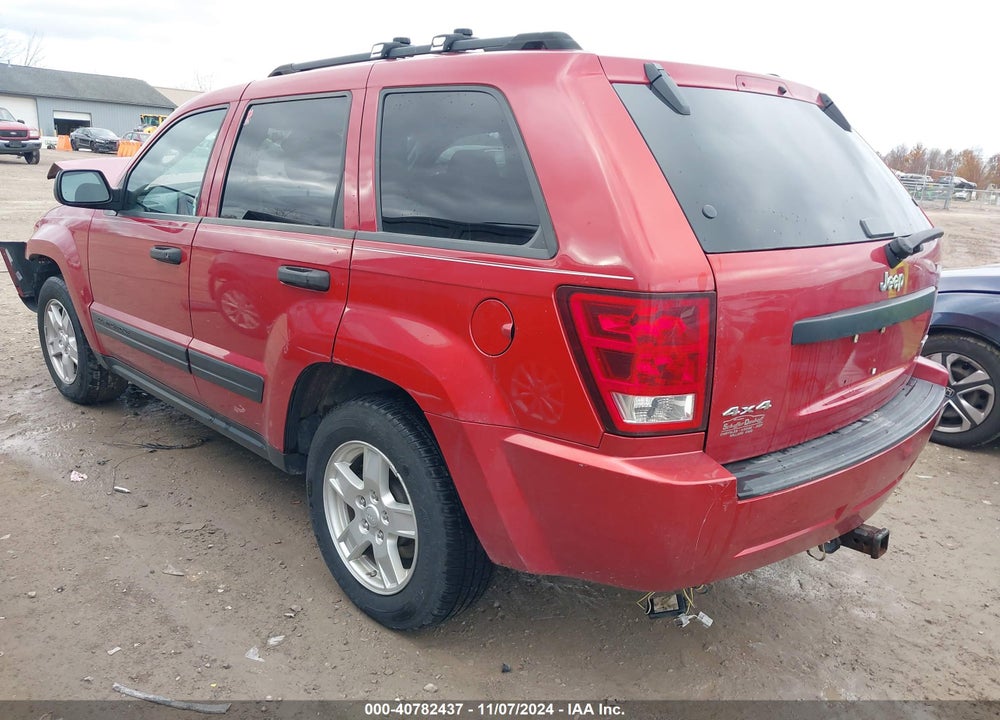 2005 JEEP GRAND CHEROKEE LAREDO VIN: 1J4GR48K05C698319