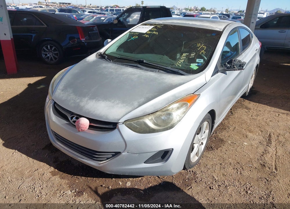 2013 HYUNDAI ELANTRA GLS VIN: 5NPDH4AE6DH236818