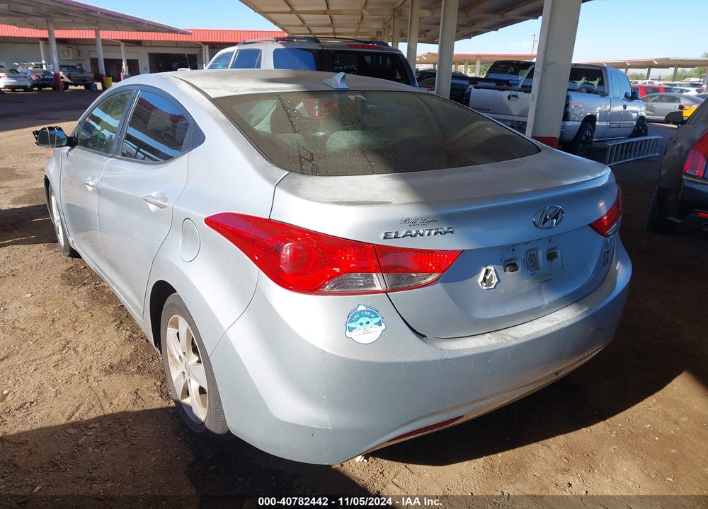 2013 HYUNDAI ELANTRA GLS VIN: 5NPDH4AE6DH236818
