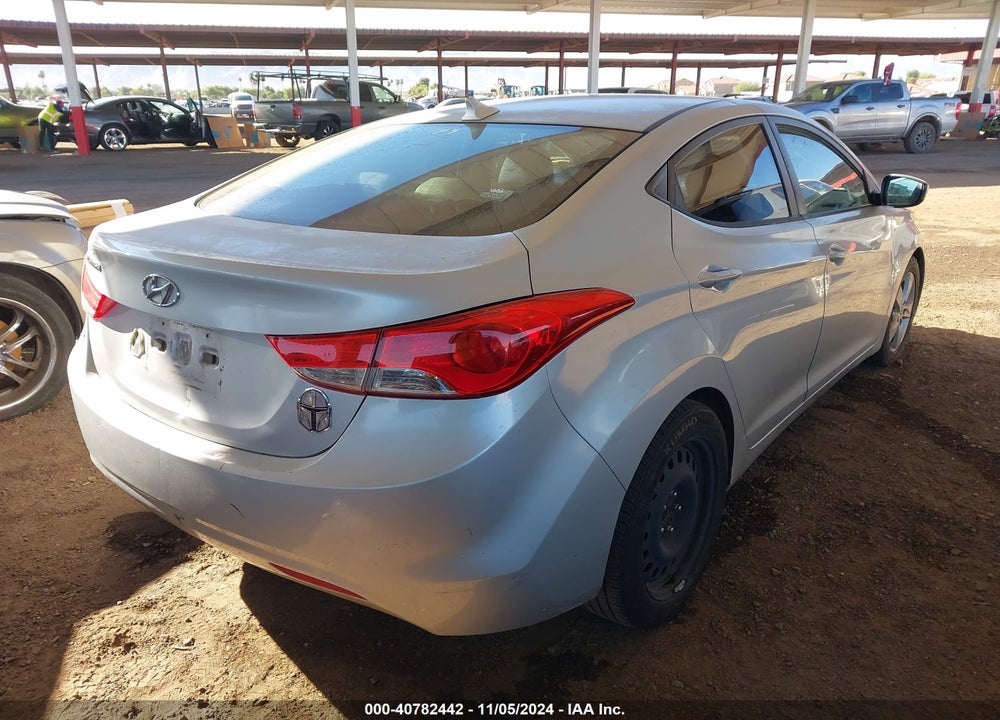 2013 HYUNDAI ELANTRA GLS VIN: 5NPDH4AE6DH236818