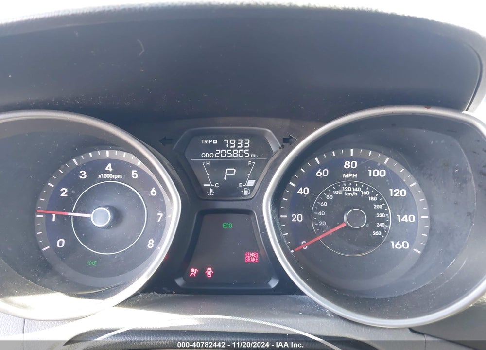 2013 HYUNDAI ELANTRA GLS VIN: 5NPDH4AE6DH236818