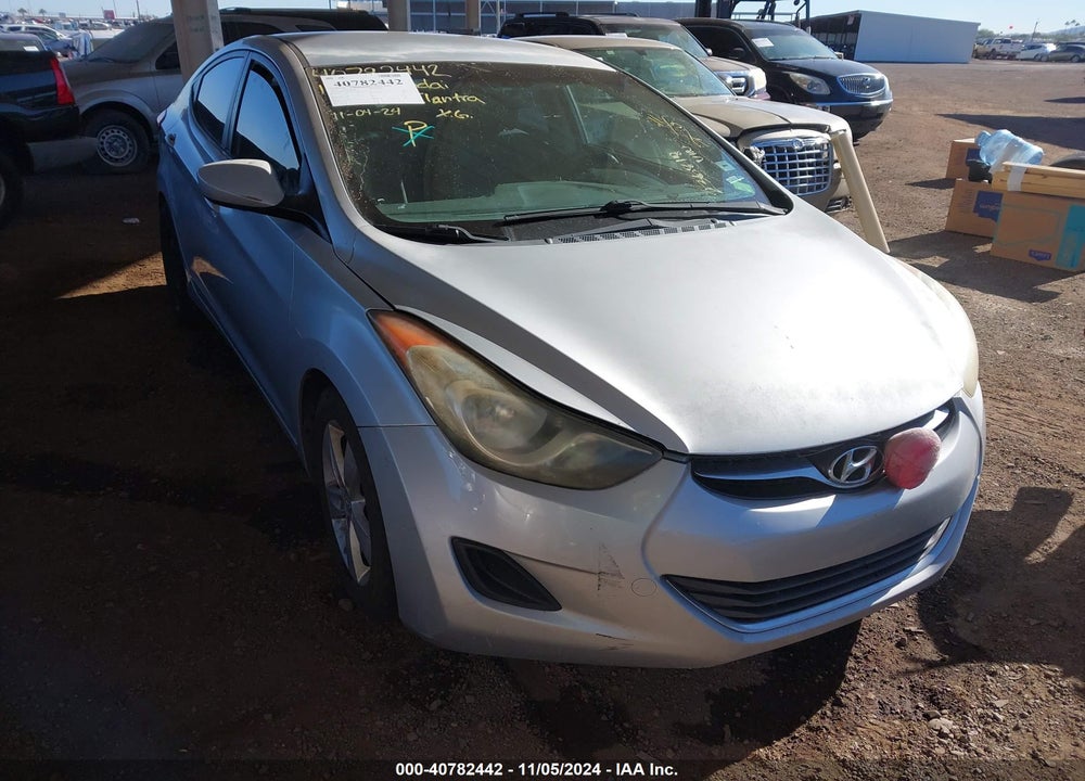 2013 HYUNDAI ELANTRA GLS VIN: 5NPDH4AE6DH236818
