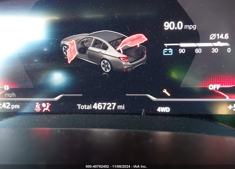 2020 BMW M5 COMPETITION VIN: WBSJF0C08LCD71226