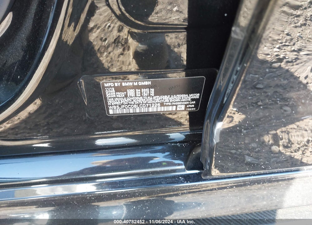 2020 BMW M5 COMPETITION VIN: WBSJF0C08LCD71226