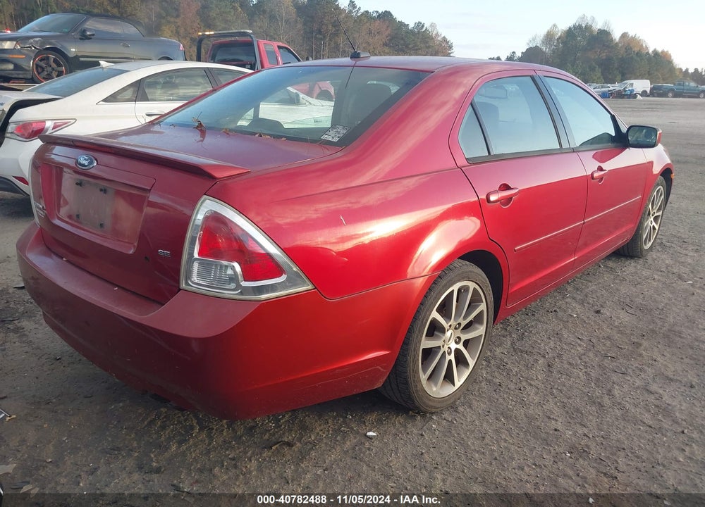 2009 FORD FUSION SE VIN: 3FAHP07Z49R174174