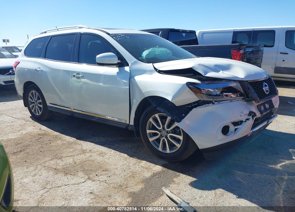 2015 NISSAN PATHFINDER SL VIN: 5N1AR2MN7FC723584