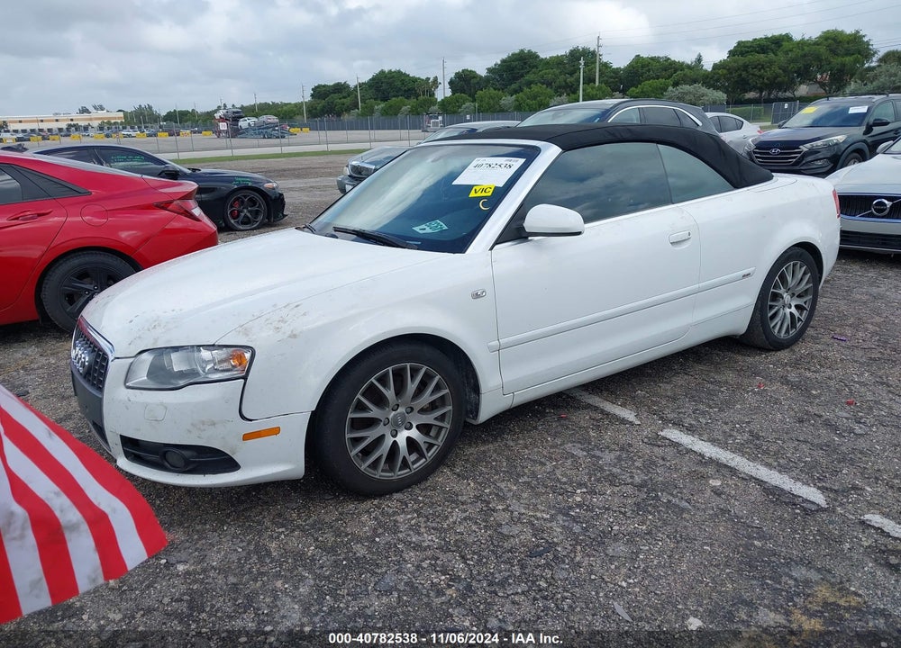 2009 AUDI A4 2.0T/2.0T SPECIAL EDITION VIN: WAUDF48H19K006034