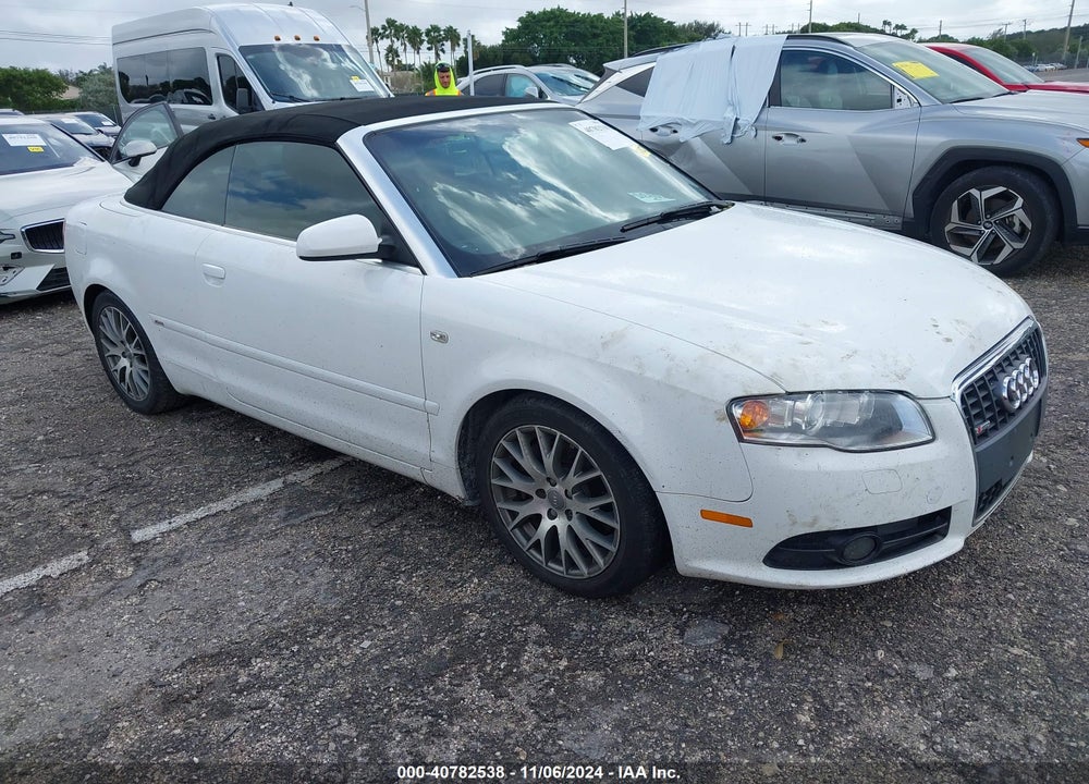 2009 AUDI A4 2.0T/2.0T SPECIAL EDITION VIN: WAUDF48H19K006034