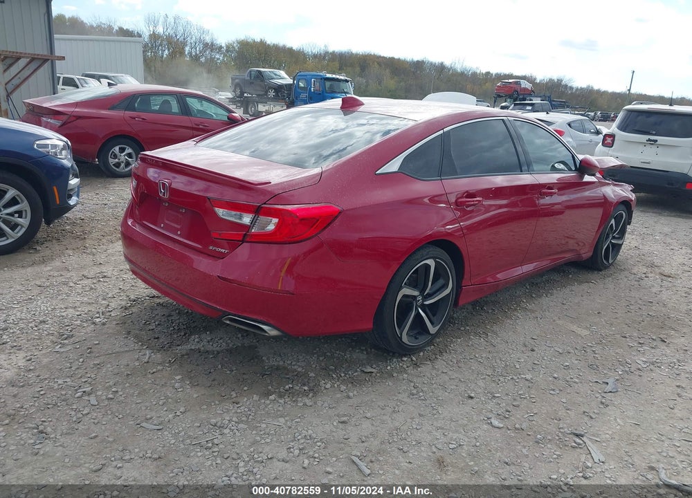 2020 HONDA ACCORD SPORT VIN: 1HGCV1F39LA143647