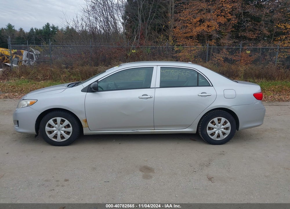 2009 TOYOTA COROLLA VIN: 2T1BU40E39C015448