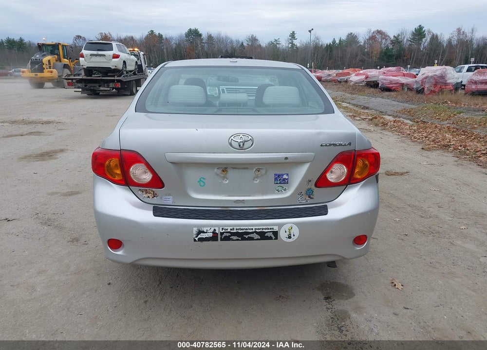 2009 TOYOTA COROLLA VIN: 2T1BU40E39C015448