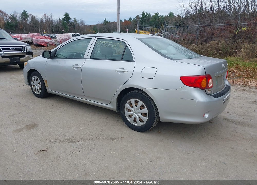 2009 TOYOTA COROLLA VIN: 2T1BU40E39C015448