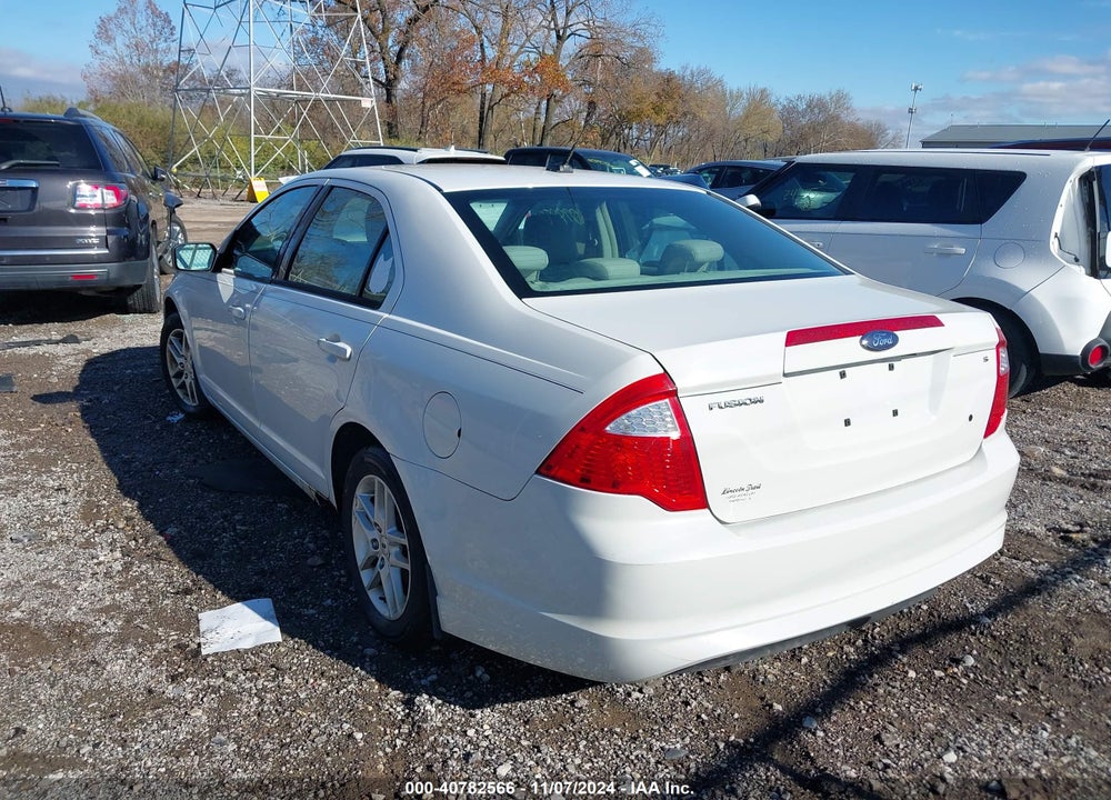 2010 FORD FUSION S VIN: 3FAHP0GA9AR176128