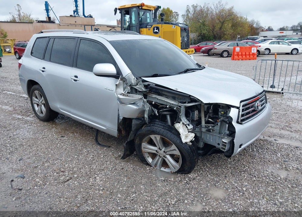 2008 TOYOTA HIGHLANDER SPORT VIN: JTEDS43A082049198
