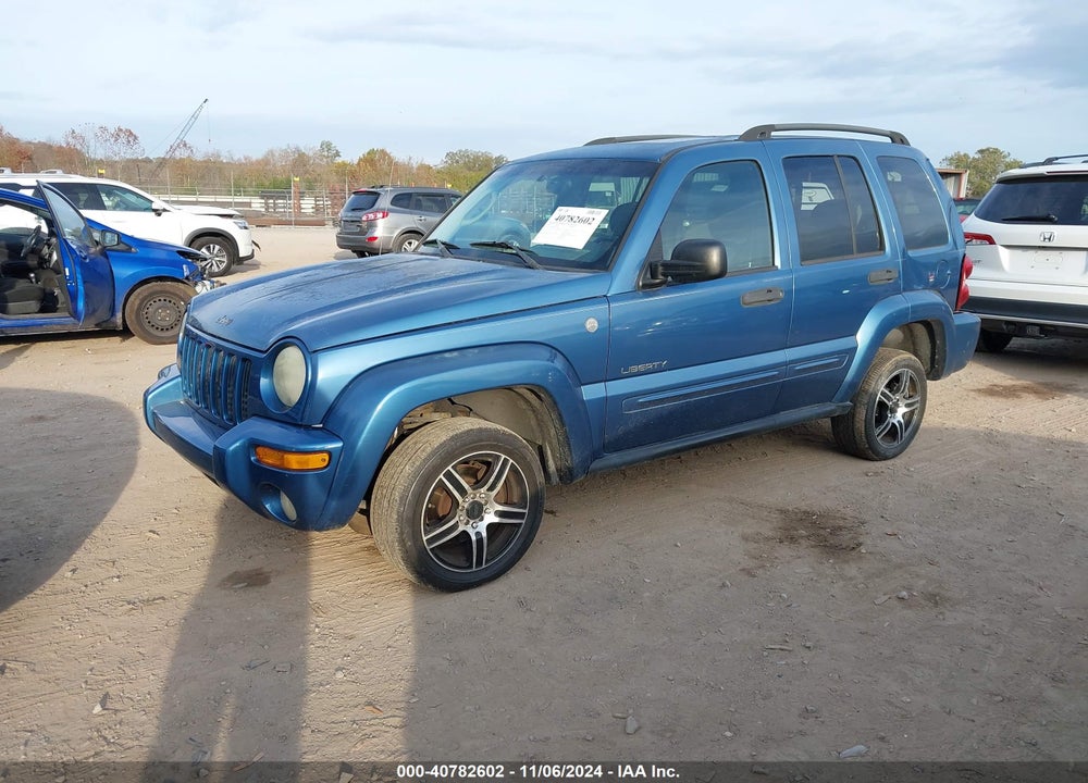 2004 JEEP LIBERTY LIMITED EDITION VIN: 1J4GL58K04W167593