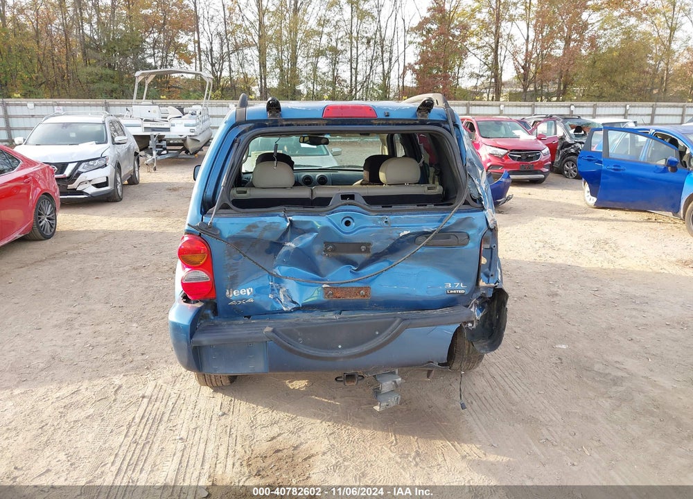 2004 JEEP LIBERTY LIMITED EDITION VIN: 1J4GL58K04W167593