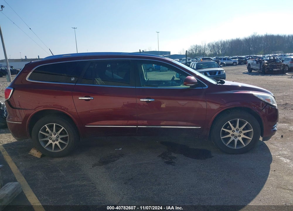 2016 BUICK ENCLAVE LEATHER VIN: 5GAKVBKD5GJ101465